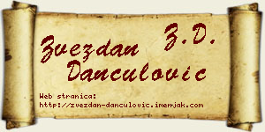 Zvezdan Dančulović vizit kartica